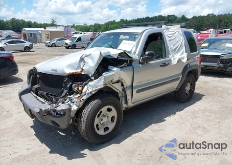 2003 Jeep Liberty Sport из США, поврежденный, VIN 1J4GL48K13W718686